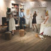 Ламинат Quick-Step Eligna Дуб коричневый Riva EL3579