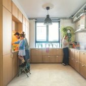 Виниловая плитка Quick-Step Illume Бетон галька AVMTU40276